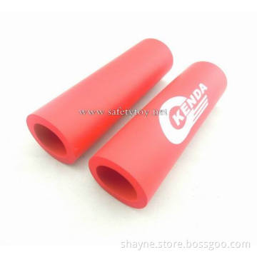 Imprinting foam handgrips, foam rolls